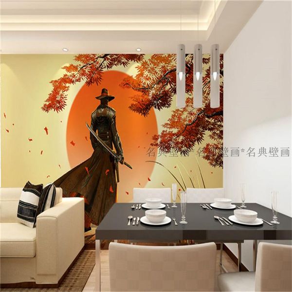 Japanese Custom Wallpaper Murals Sushi Restaurant Samurai Tattoo Parlors FIG Swordsman Japanese Custom Wallpaper Murals Sushi Restaurant Samurai Tattoo Parlors FIG Swordsman