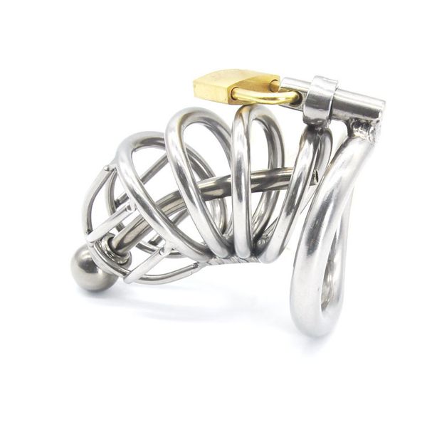 

new stainless bird lock chastity device quality cage pa steel other high product a225-2 illpp