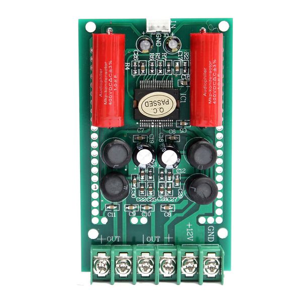 Freeshipping Placa Elétrica Placa de Circuito Placa Amplificadora Módulo 12 V 2x15 W Mini TA2024 HIFI AMP Áudio Digital 9.2x5.3x1.5 cm