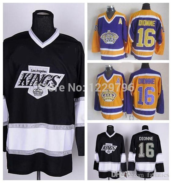la kings gold jersey
