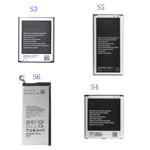 

Phone battery for am ung galaxy 3 4 5 6 edge note 4 cellular bateria akku