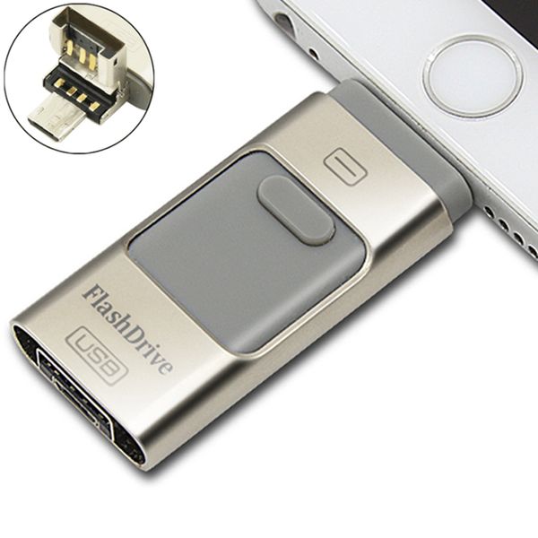 

I-USB Storer 3 In 1 OTG USB 2.0 I-Flash Drive Real 8GB 16GB 32GB 64GB I Flash Drive for Android IOS Windows