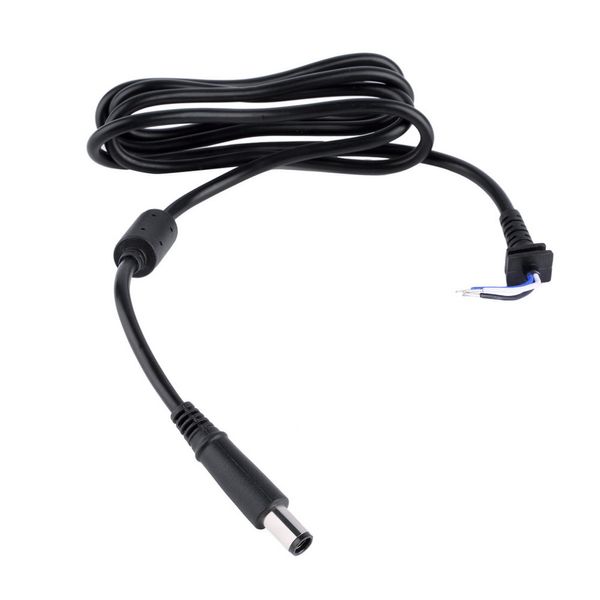 DC Tip 7,4 x 5,0 mm Conector de tomada de alimentação com cabo/cabo para laptop DELL 1,2 M Promoção