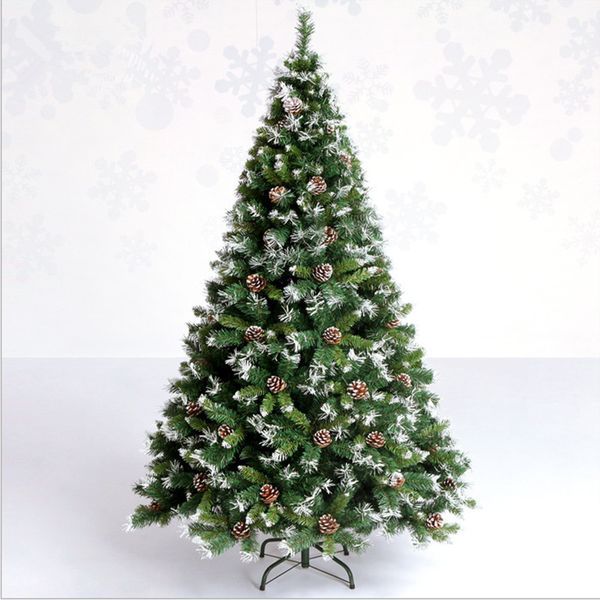 

1.5 м / 150 см загрязненные белые сосновые шишки снег авто торговый центр рождественская елка украшенные рождественские украшения отель гост