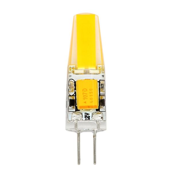 

G4 2W COB LED Warm White Light Lamps AC/DC 12V Non-dimmable Equivalent to 20W T3 Halogen Track Bulb Replacement LED Bulbs