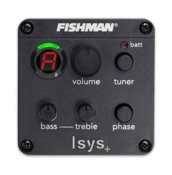 

Fishman Pickups ISYS EQ Preamp System for Acoustic Guitar Pickups Free Shipping In Stock