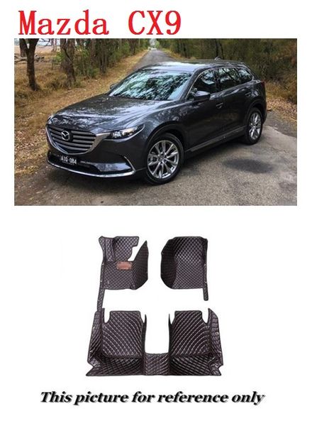 2019 Scot All Weather Leather Car Floor Mats For Mazda Cx9