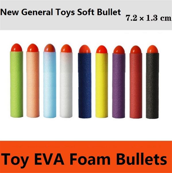 

wholesale - direct selling electric toy gun soft toys bullet general parts new point soft eva foam toys bullets sports toys 4141-3