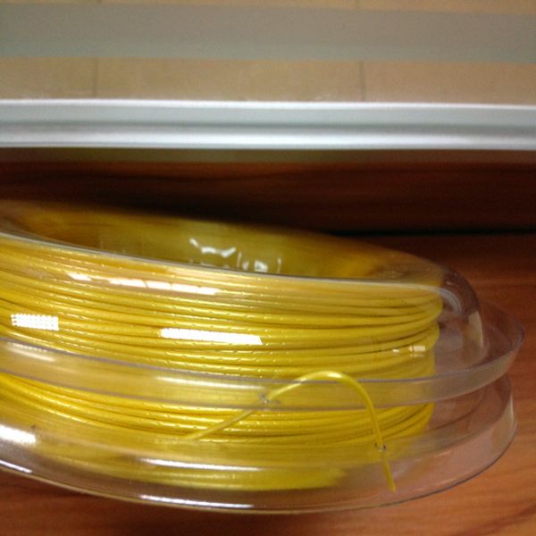 

and quality alu power rough tennis string,1.25 ,gold,same to famous brand