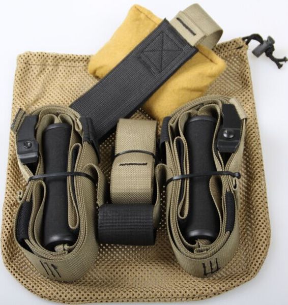 

Yoga Fitness equipment exercise training pilates workout cordages practical elastic resistance bands T1 hanging belt pull rope