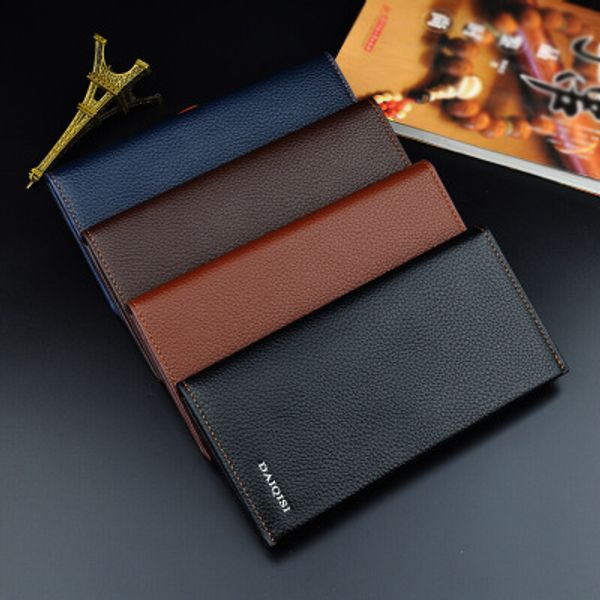 

Мужские Кошельки Высокое Качество Бумажник Держатель Карты Мульти Карманы Креди