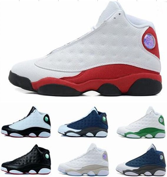 

Cheap 13s 13 Black Toe Bred Navy Game Grey Toe Flint Grey Basketball Shoes Men Athletic Sport Shoes Outdoor 13s Sneakers Training Shoes