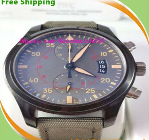 

luxury wristwatch mens quartz chronography movement date watch 388002 men's watch watches, Slivery;brown
