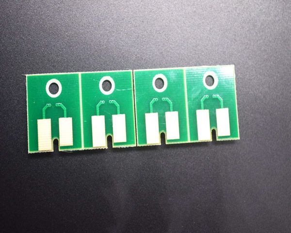 6 pezzi/lotto; Chip permanente per stampante desktop flatbed Roland LEF-200, LEF-12i, LEF-20 UV, chip cartuccia d'inchiostro UV ECO