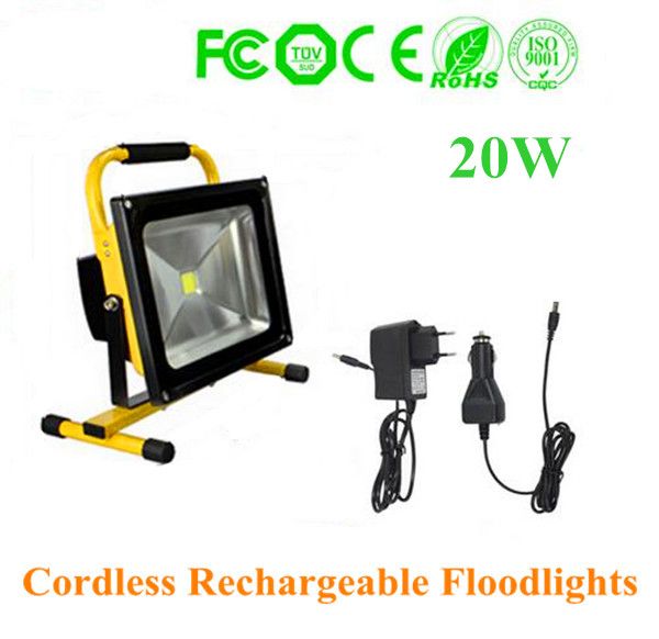 L/ámpara de trabajo LED de 50 W con bater/ía recargable resistencia al agua IP65 color blanco fr/ío port/átil