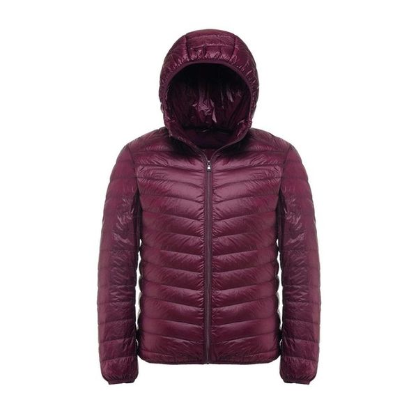 

2017 new casual brand white duck down jacket men autumn winter warm coat men's ultralight duck down jacket male windproof parka, Black