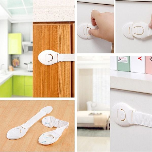 

baby products safety drawer hasp multi-function household cabinet door refrigerator safety lock child protection lock ia822