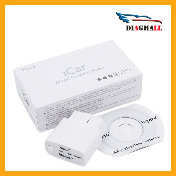 Vgate iCar iV350 ELM327 Bluetooth Auto Code Reader Switch OBD2 Diagnosis scanner
