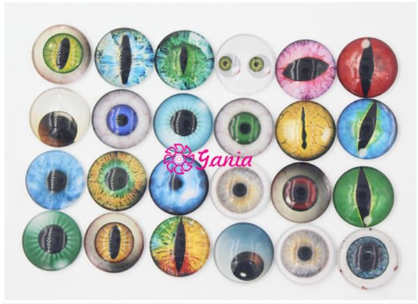 

diy interchangeable 18mm cabochon glass stone buttons eyes ball button for snap jewelry bracelet necklace ring earrings