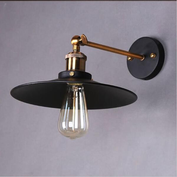 

loft led wall lighting black rustic wall sconces industrial lighting fixture vintage sconces lighting e27 edison lamp holder