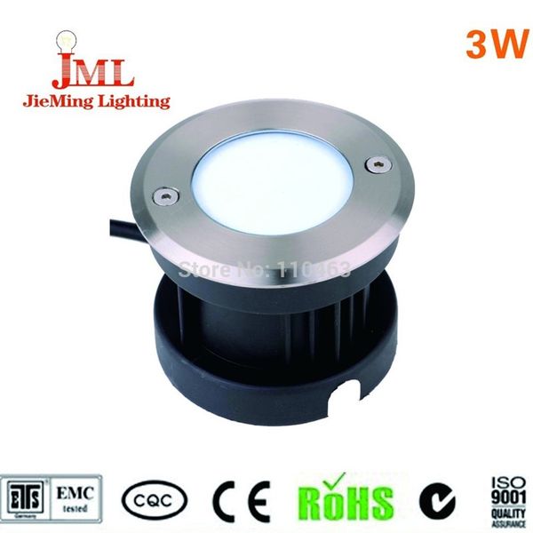 

3w led cob underground light 2pcs/lot ip68 3w cob diameter 150mm 110-250vac outdoor lighting aluminum material underground lamp