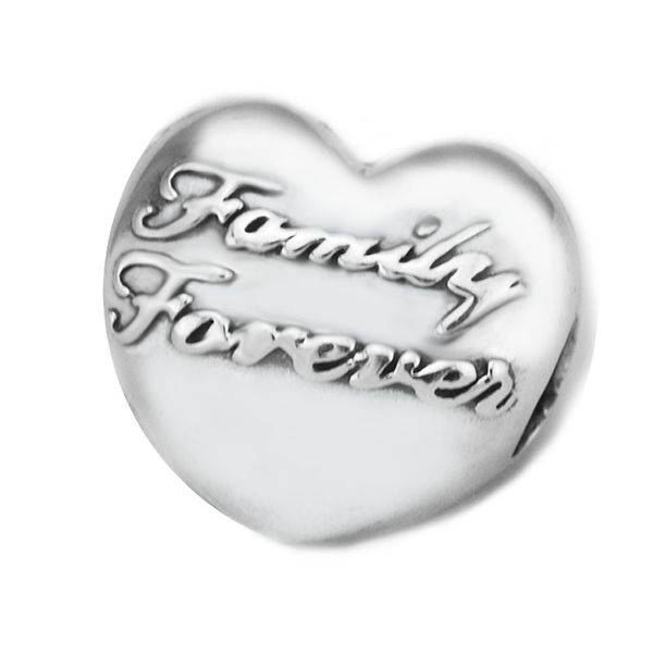 

sterling silver family union clip heart shape beads for jewelry making fit pandora bracelets & necklace woman diy, Black