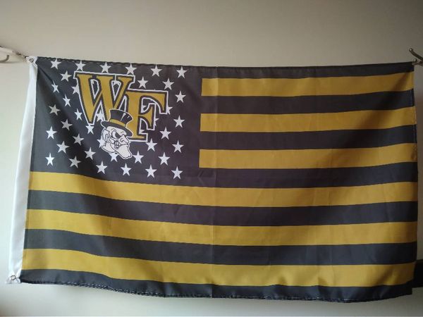 2020 Wake Forest Demon Deacons Flag 90 X 150 Cm Polyester
