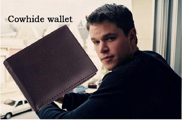 

2016 fa hion men 039 cowhide genuine leather cro wallet 3 fold hort pur e with coin pocket wallet for men hipping