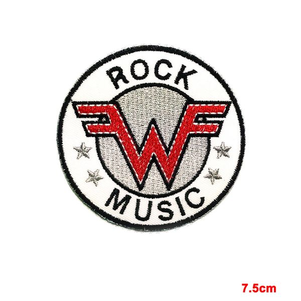 

new WEEZER SEW IRON ON PATCH EMBROIDERED Indie Rock Music Power pop Punk clothing Badge Patches