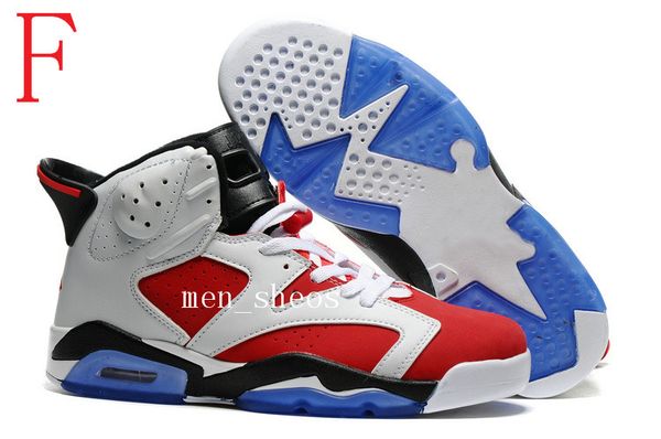 Cheap High Quality 6s Basketball Shoes Men 6s Carmine Infrared 6s Blue Olympic Slam Dunk Oreo 