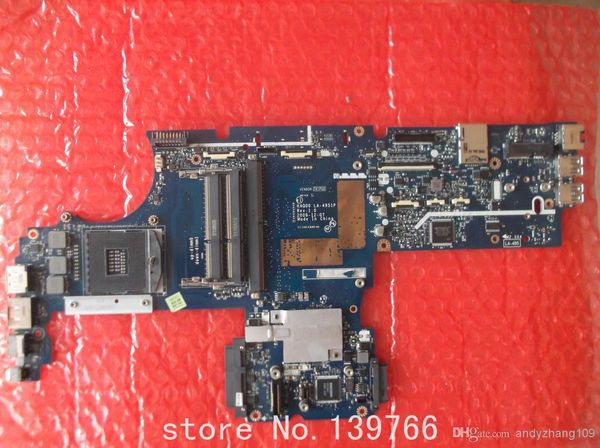 Scheda 595765-001 per HP compaq 8540W 8540P scheda madre del computer portatile DDR3 con chipset intel spedizione gratuita