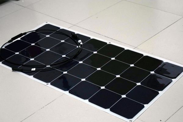 

solarparts 1x 100w fexible solar panel 12v solar cell kit module system diy yacht boat marine rv battery charging usa outdoor