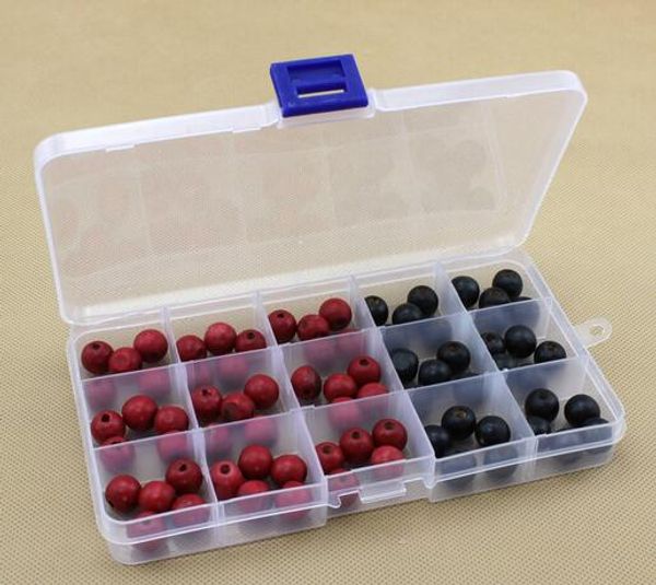 

новое прибытие 15 отсеков слотов отсек регулируемый ювелирные изделия ожерелье ящик для хранения чехол держатель craft организатор