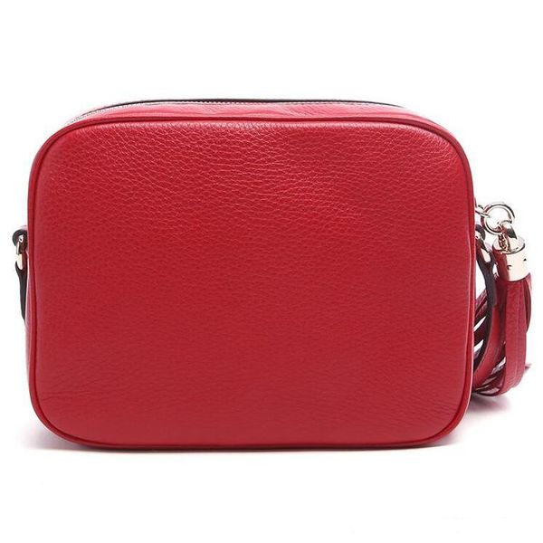 

leather shoulder bag purse women bag disco soho lpwst, Red;black