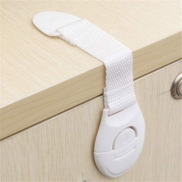

wholesale- new 10pcs baby kids cabinet door drawer refrigerator safety cloth belt lock furniture accessories