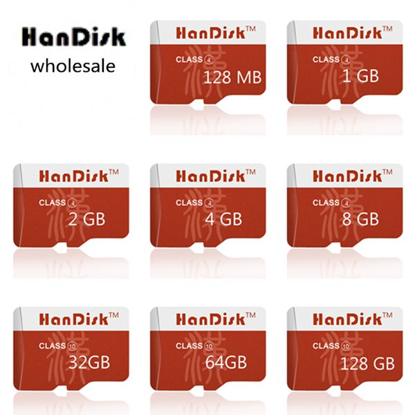 

HanDisk Bulk MicroSD 32 ГБ 64 ГБ 128 ГБ SDXC Class10 UHS-1 4 ГБ 8 ГБ 16 ГБ c4 Карта памяти Micro SD Карта Pass h2testw