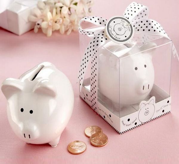2019 Hot Kids Child Gift Wedding Gifts Ceramic Pig Piggy Bank Coin
