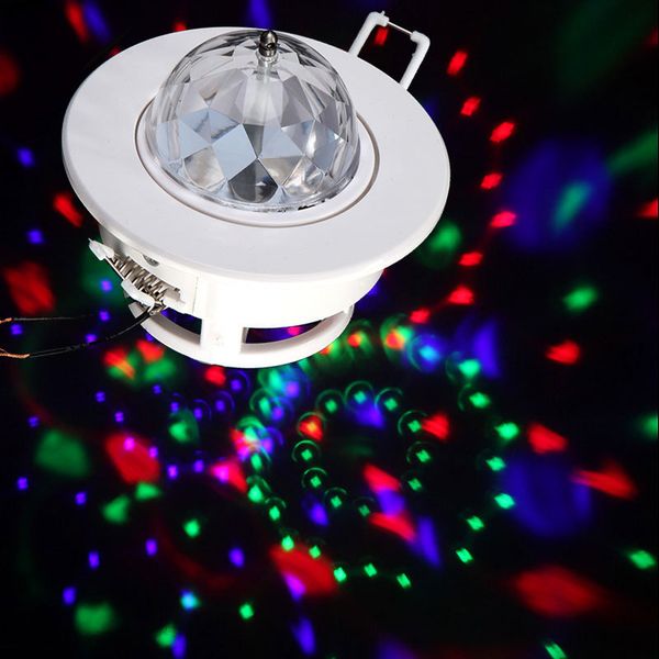 3w Voice Activated Rotating Moving Head Ceiling Stage Light