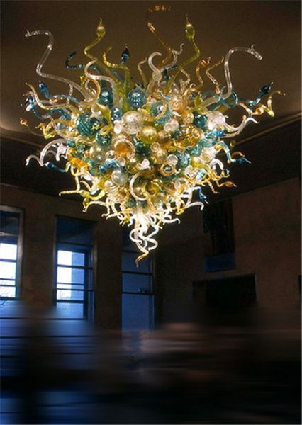 American Style Blown Glass Chandelier Energy Saving Modern Low Ceiling Crystal Led Chandeliers Light For Chandeliers Online Cool Chandeliers From