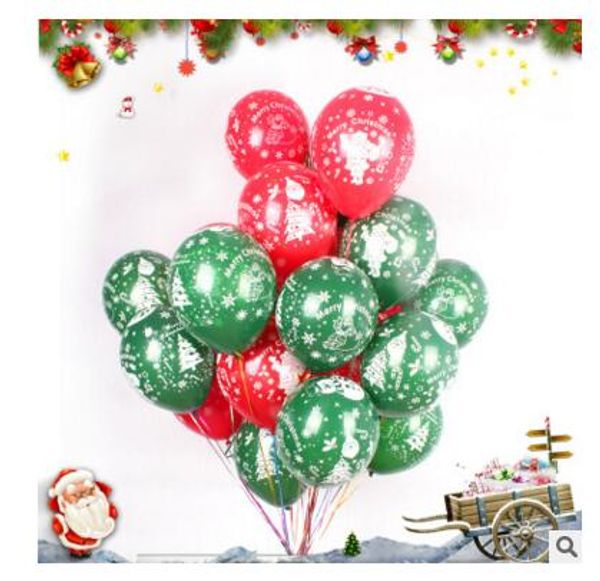 Balão Decorações de Natal de 12 polegadas Lábe de desenhos animados Festa de balão de casamento festa de aniversário suprimentos crianças brinquedos DHL Free Shippin