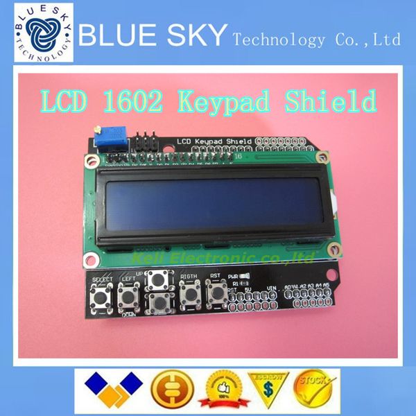

wholesale-new 1pcs lcd keypad shield of the lcd1602 lcd1602a v2.0 character lcd input and output expansion board