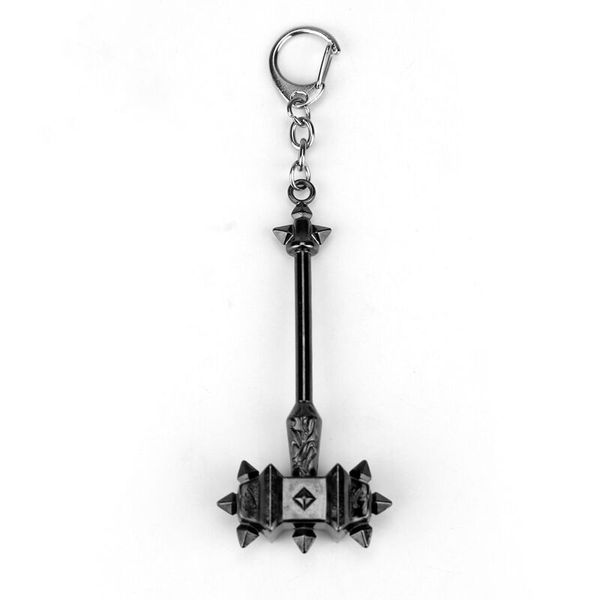 2019 Alloy Men League Of Legends Arms Mace Keychain Lol Giant Hammer Keychain Weapon Wolf Toothed Club Key Chain Ring Pendant 2018 Y041 From Pympqt