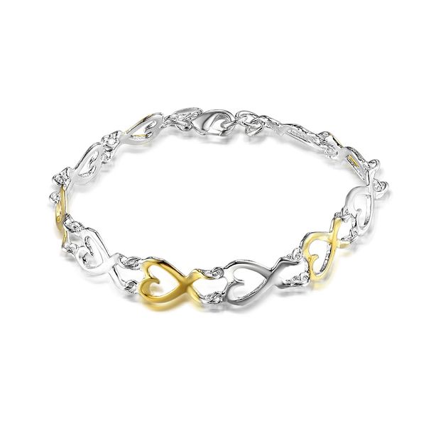 

завод прямые оптовые и розничные стерлингового серебра 925 двойной келп браслет серебряные ювелирные изделия, Black