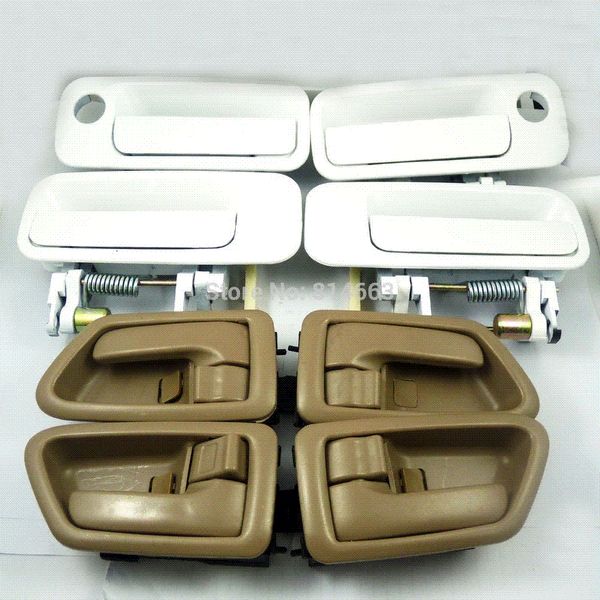 New Outside And Inside Door Handles Set 69278 Aa010 69277aa010b0 For Toyota Camry 1997 1998 1999 2000 2001 Dhtowt206p207q8 Cheap Auto Parts Online