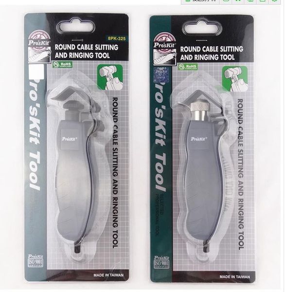 Pro/'sKit 8PK-325 Wire Cable Stripper Round Cable Slitting Ringing Tool 4.5-25mm