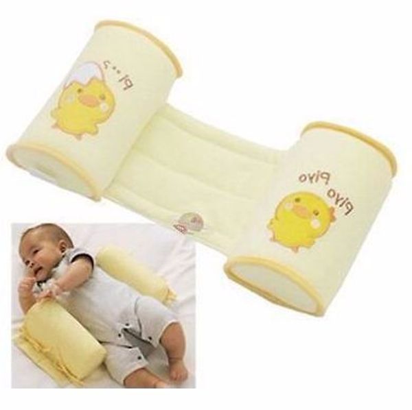 

5 piece comfortable cotton anti roll pillow lovely baby toddler safe cartoon sleep head positioner anti-rollover