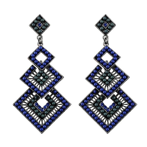 

new trendy fashion flower pearl earrings for women cute small earrings, Silver