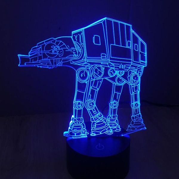 Résultat de recherche d'images pour "lampe 3D LED AT-AT"