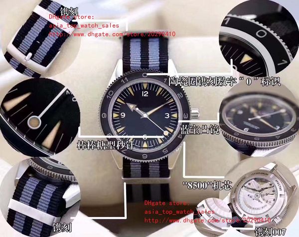 

luxury 41mm 233.30.41.21.01.001 james bond spectre 007 mechanical transparent 8500 automatic mechanical mens watch, Slivery;brown