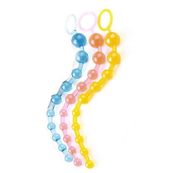 Coppia adulta Flirtare Flirtare Giocattolo del sesso Plug anale Butt Beads Stimolatore Orgasmo giocattolo # R571